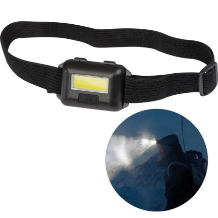 WW57 LATARKA CZOŁOWA CZOŁÓWKA LAMPKA LED DIODA COB 3W na Głowe do biegania