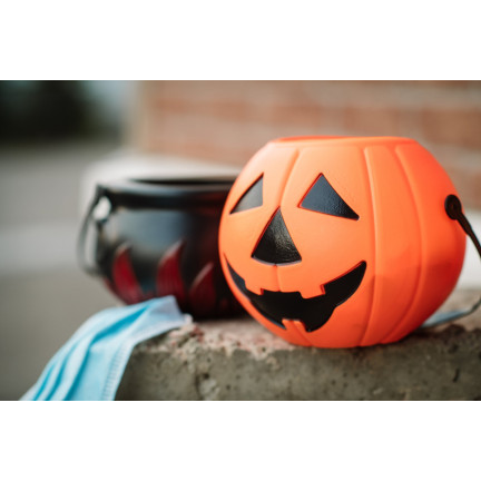 HL33 WIADERKO POJEMNIK  DYNIA NA CUKIERKI DUŻE HALLOWEEN SŁODYCZE