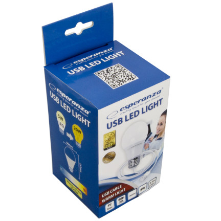 ELL170 ESPERANZA ŻARÓWKA LED USB 5W