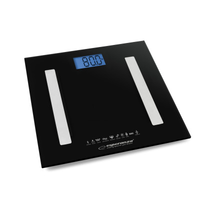 EBS016K ESPERANZA WAGA ŁAZIENKOWA 8W1 Z
FUNKCJĄ BLUETOOTH B.FIT CZARNA