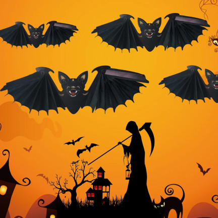 TG44483 NIETOPERZ DEKORACJA NA HALLOWEEN WISZĄCY DUŻY