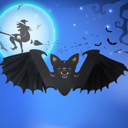 TG44483 NIETOPERZ DEKORACJA NA HALLOWEEN WISZĄCY DUŻY