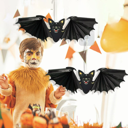 TG44483 NIETOPERZ DEKORACJA NA HALLOWEEN WISZĄCY DUŻY