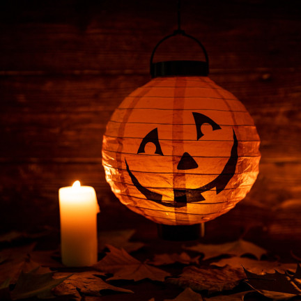 HL25 Lampion DYNIA świecący LED HALLOWEEN