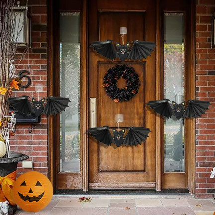 TG44483 NIETOPERZ DEKORACJA NA HALLOWEEN WISZĄCY DUŻY