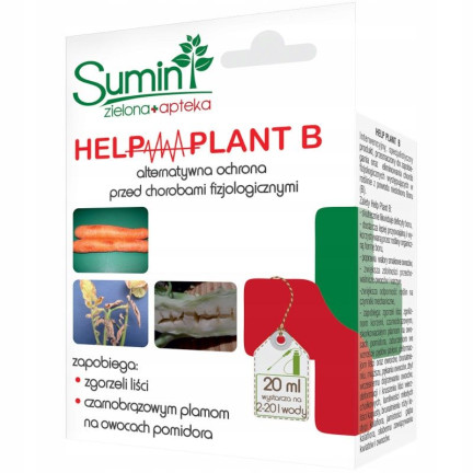 SUM37 Help Plant B, oprysk na niedobory boru 20 ml, Zwalcza Zgorzel Liści