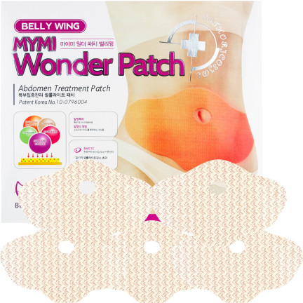 HH27 PLASTRY ODCHUDZAJĄCE WYSZCZUPLAJĄCE NA BRZUCH PATCH NATURALNE KOMPLET 5 SZT