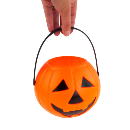 HL33 WIADERKO POJEMNIK  DYNIA NA CUKIERKI DUŻE HALLOWEEN SŁODYCZE
