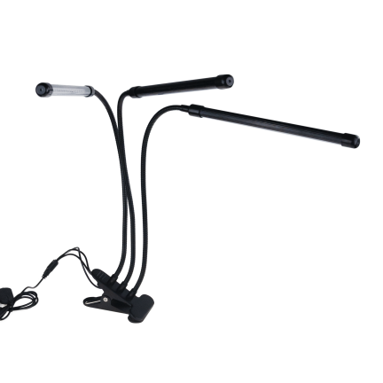 IM010 3 RAMIENNA LAMPA DO WZROSTU ROŚLIN DOŚWIETLANIA 60 LED TIMER + PILOT