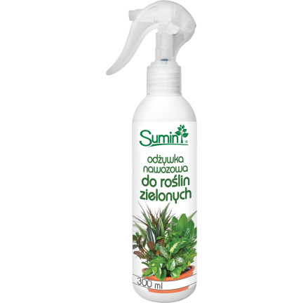SUM4 ODŻYWKA NAWOZOWA DO ROŚLIN ZIELONYCH NAWÓZ DOLISTNY 300ML W SPRAYU