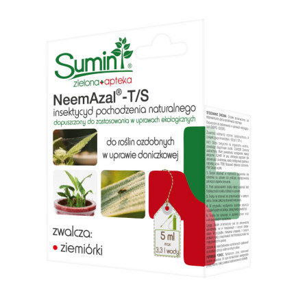 SUM19 Neemzal 5ml, preparat na ziemiórki, środek owadobójczy, olejek neem, Sumin