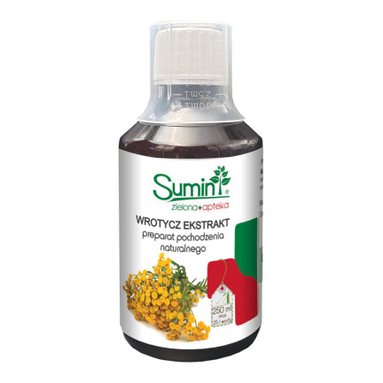 SUM25 Sumin ekstrat wrotycz 250ml, naturalny wrotycz na pędraki opuchlaki, środek na szkodniki glebowe