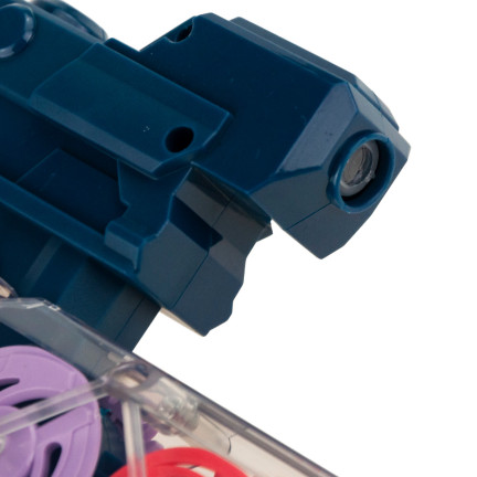 KSL745036 PISTOLET Z EFEKTAMI GEAR TRYBIKI ZĘBATKI ŚWIATŁO DŹWIĘKOWY