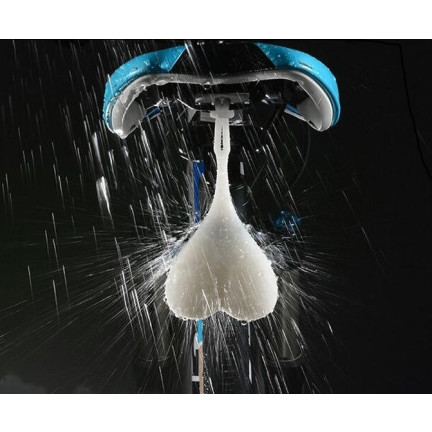 TG70275 Lampka rowerowa serce, jaja silikonowe Led, lampa tylna do roweru