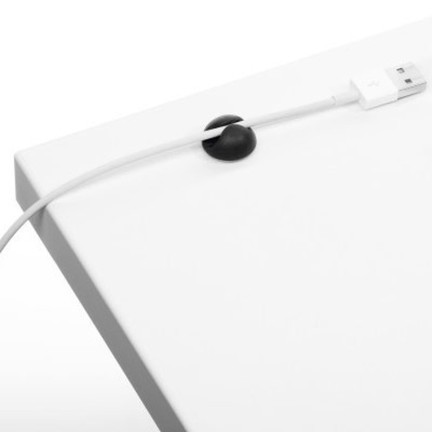 TV87 6x ORGANIZER KABLI CABLE DROP UCHWYT 
