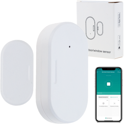 IM026 CZUJNIK ALARM OTWARCIA DRZWI OKIEN ANTYWŁAMANIOWY SENSOR CZUJKA