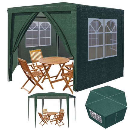 TG77597-1 NAMIOT OGRODOWY PAWILON HANDLOWY ALTANA DO OGRODU NA TARAS 2X2X2,5M