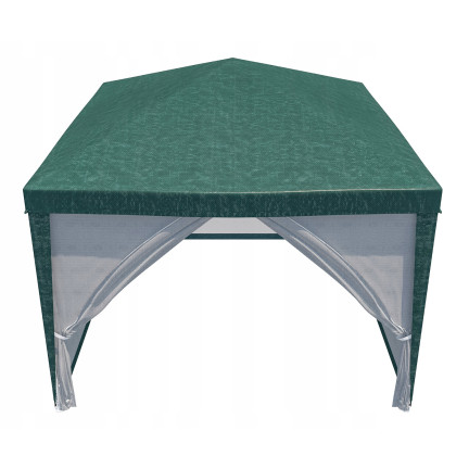 TG77594-1 NAMIOT OGRODOWY PAWILON HANDLOWY 3X3M Z MOSKITIERĄ ALTANA DO OGRODU NA TARAS