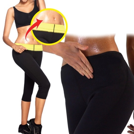 DD24 Spodnie sportowe neoprenowe do fitness