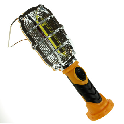 TG56630 Profesjonalna LAMPA WARSZTATOWA LATARKA ma Hak Magnes LED Kanałowa AAA R6