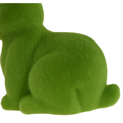 TG63605-8 ZAJĄC ZAJĄCZEK WELUROWY KRÓLIK WIELKANOCNY OZDOBA NA STROIK DUŻY 15,5cm