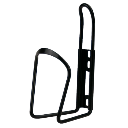 NN93 KOSZYK NA BIDON ROWEROWY UCHWYT ALUMINIOWY 2 kolory czarny srebrny na wode