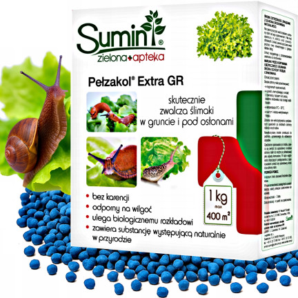 SUM22 Molufries 5GB 1kg Sumin, preparat na ślimaki, środek zwalczający ślimaki, ślimakobójczy