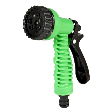 LAR9775 WIELOFUNKCYJNY ZRASZACZ OGRODOWY PISTOLET 7w1 DO WĘŻA OGRODOWEGO PODLEWANIA