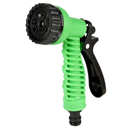 LAR9775 WIELOFUNKCYJNY ZRASZACZ OGRODOWY PISTOLET 7w1 DO WĘŻA OGRODOWEGO PODLEWANIA
