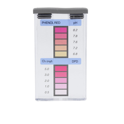 CHEM3831 TESTER BASENOWY POMIAR pH i CL Aktywny Tlen BASENU