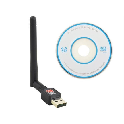 TV69 KARTA WiFi WLAN USB ODKRĘCANA ANTENA 300MBps