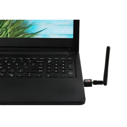 TV69 KARTA WiFi WLAN USB ODKRĘCANA ANTENA 300MBps