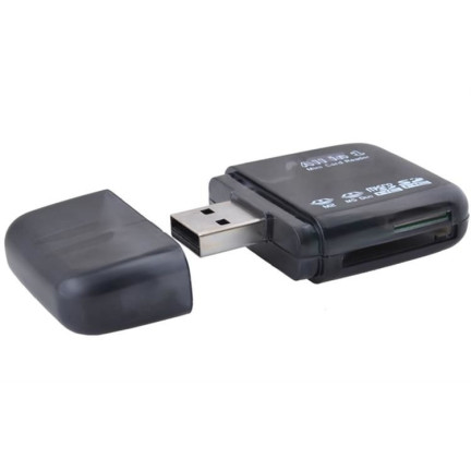 KO8 Czytnik Kart Pamięci USB 52W1 MS MINI SD HS RS MMC