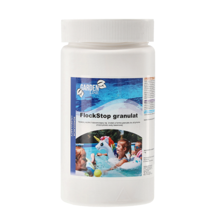 CHEM9488 FLOCKSTOP GRANULAT DO KOALUGACJI WODY W BASENIE CZYSTA WODA 1KG