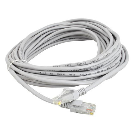 KO26 KABEL PRZEWÓD SIECIOWY LAN ETHERNET RJ45 CAT5E SKRĘTKA DO ROUTERA 10m