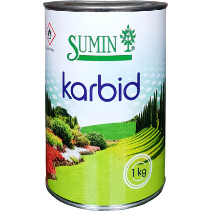 SUM48 KARBID GRANULOWANY ŚRODEK NA KRETY ODSTRASZACZ KRETÓW SUMIN 1KG