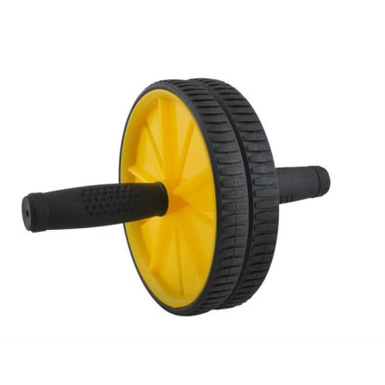 SP98 WAŁEK KÓŁKO DO ĆWICZEŃ podwójne kółko FITNESS