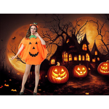 TG53106 KOSTIUM DYNIA PRZEBRANIE STRÓJ DYNI NA HALLOWEEN r. S NA BAL PRZEBIERAŃCÓW