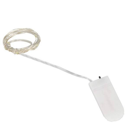 TG66255-2 LAMPKI DRUCIK 20 LED MIKRO GIRLANDA CIEPŁY BIAŁY PASTYLKA