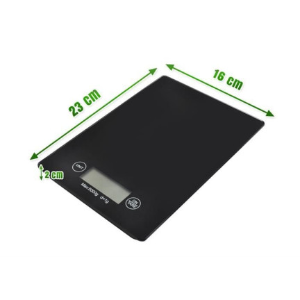 MM36 Waga kuchenna płaska LCD elektroniczna 5KG Slim