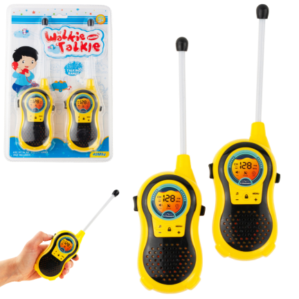 TG71168 WALKIE TALKIE KRÓTKOFALÓWKI ZESTAW 2SZT. DLA DZIECI ZASIĘG 50M ZACZEP