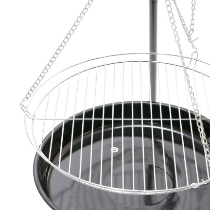 Q43D GRILL OGRODOWY WISZĄCY TRÓJNÓG PALENISKO OGNISKO