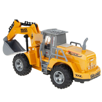 TG67275 KOPARKA NA PILOTA RC Z PILOTEM STEROWANA + ZNAKI
