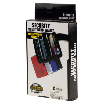 RB58 Etui ALUMINIOWY PORTFEL na KARTY dokumenty