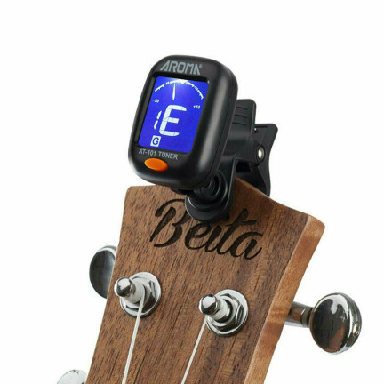 TG64656 TUNER STROIK GITAROWY CYFROWY LCD GITARA BAS KLIPS