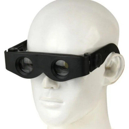 EE21 OKULARY LUPA ZOOM ZOOMIES Z TV 400% LORNETKA