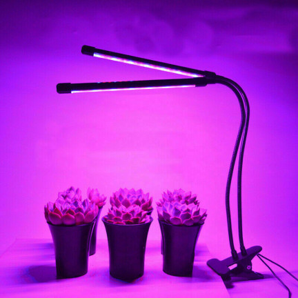 IM011 LAMPA LED DO UPRAWY ROŚLIN WZROSTU KWIATÓW Z KLIPSEM REGULACJA TIMER