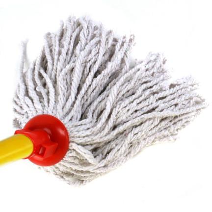 CHOM0032 MOP SZNURKOWY BAWEŁNIANY Z GWINTEM KOŃCÓWKA MOPA UNIWERSALNA