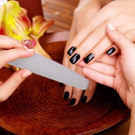 RR78 PILNIK DO PAZNOKCI ŁÓDKA POLERKI MANICURE MANIKIUR PILNICZEK PÓŁKSIĘŻYC