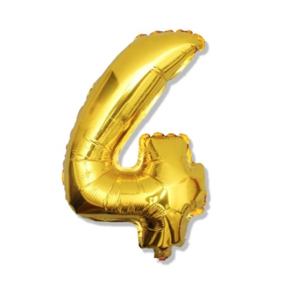 TG48095-4-G BALON CYFERKI 80 CM 